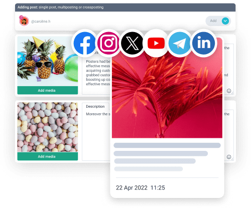 Адаптация постов для разных соцсетей