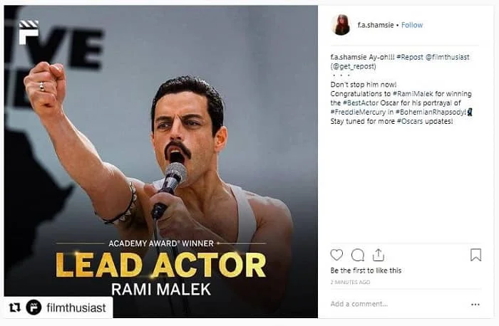 Repost Others’ Content to Gain More Instagram Followers